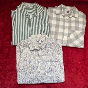 Women Button Down Shirts (Old Navy)